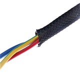 Kabel-Gewebeschutzschlauch 1m